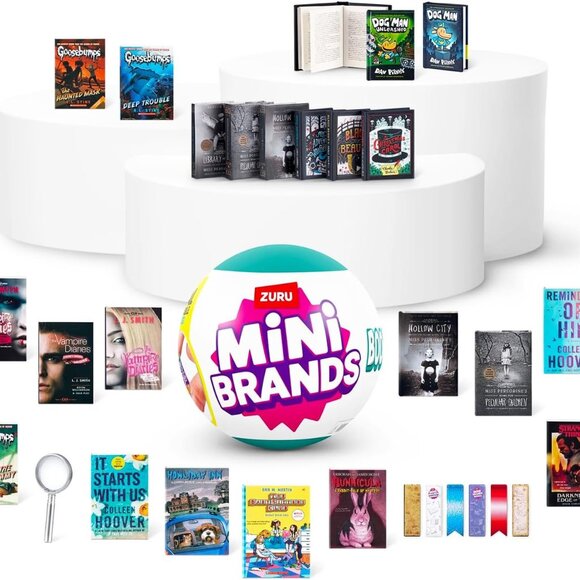 Zuru Surprise Mini Brands Books Mystery 2 Pack - Bundle with Series 1 - Picture 1 of 3